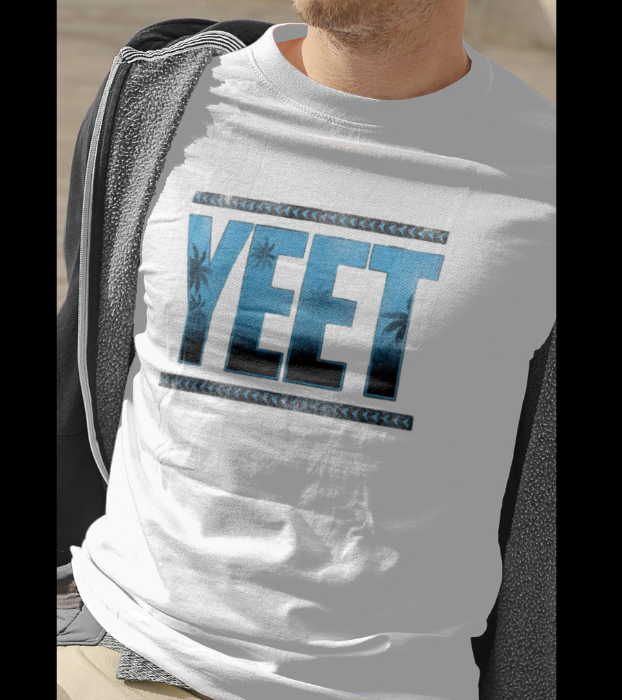 Yeet Jey Uso Tropical Print T-Shirt