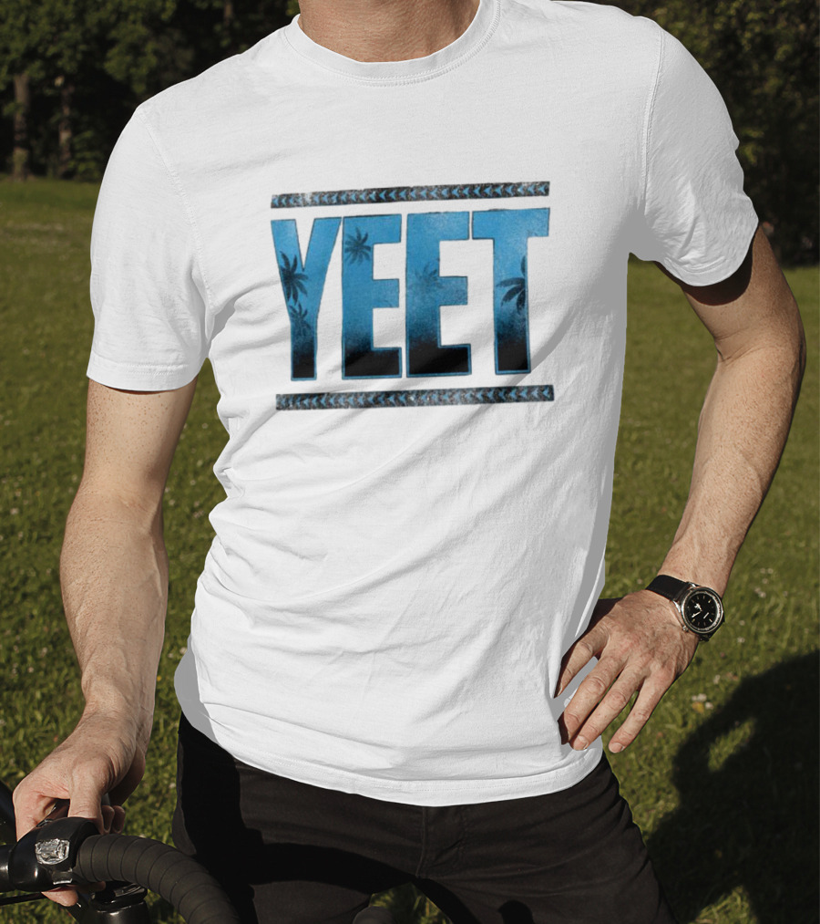 Yeet Jey Uso Tropical Print T-Shirt