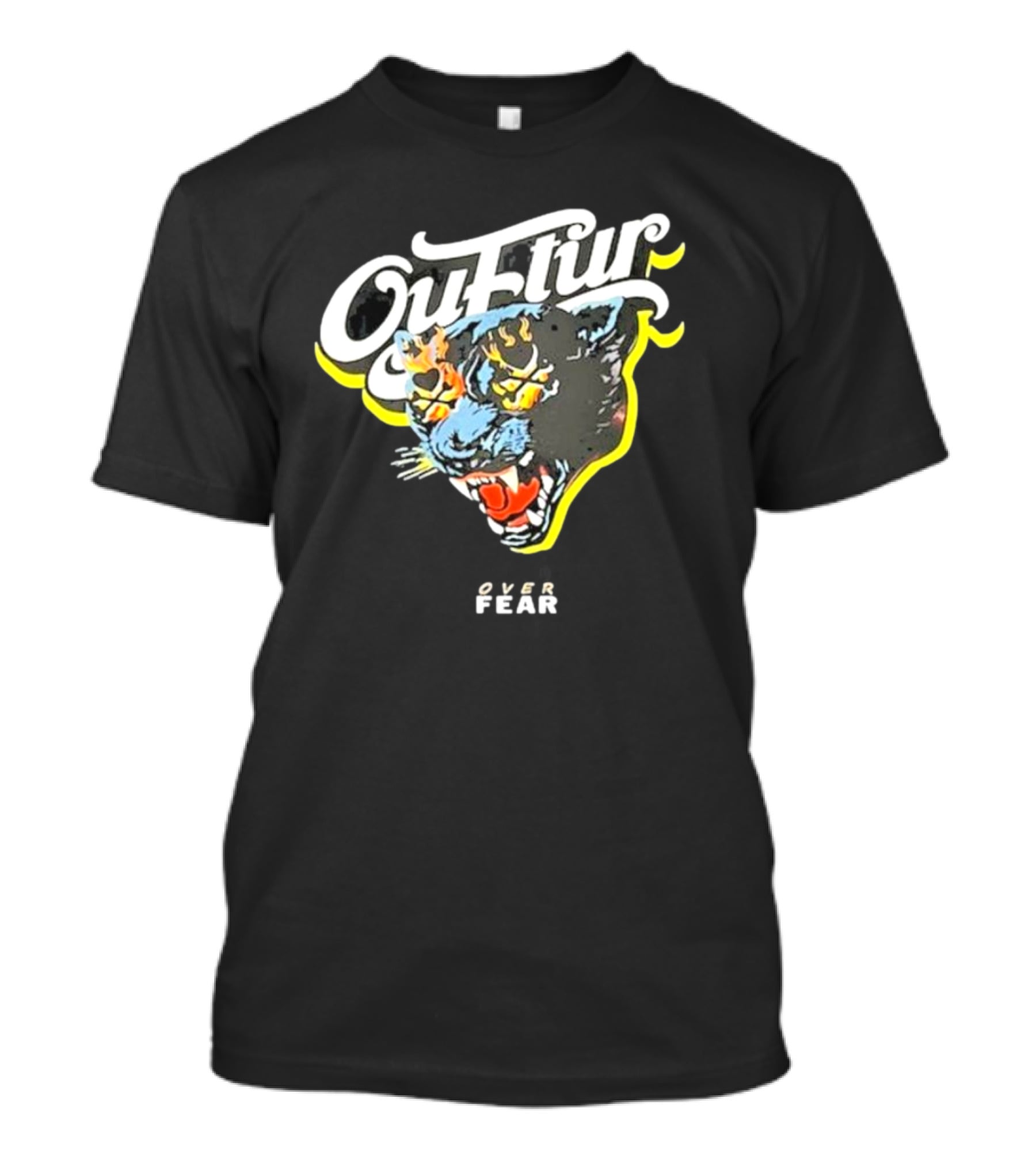 Ouftur Panther Over Fear T-Shirt