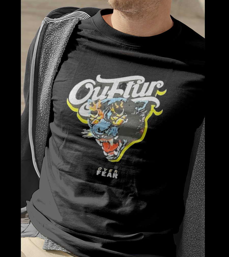 Ouftur Panther Over Fear T-Shirt