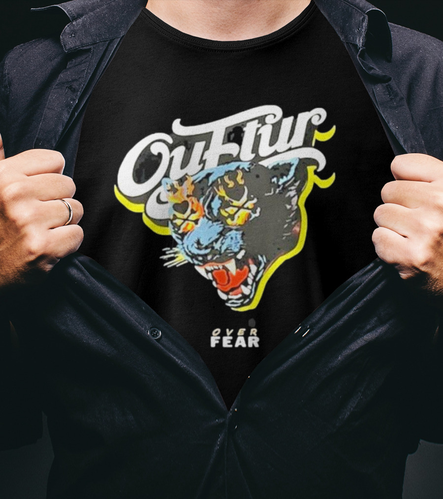 Ouftur Panther Over Fear T-Shirt