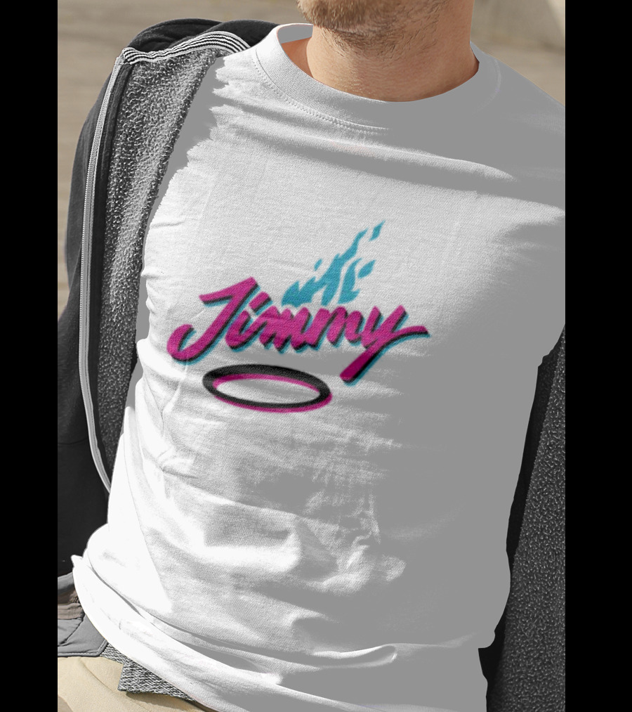 Jimmy Heat Retro Flame T-Shirt