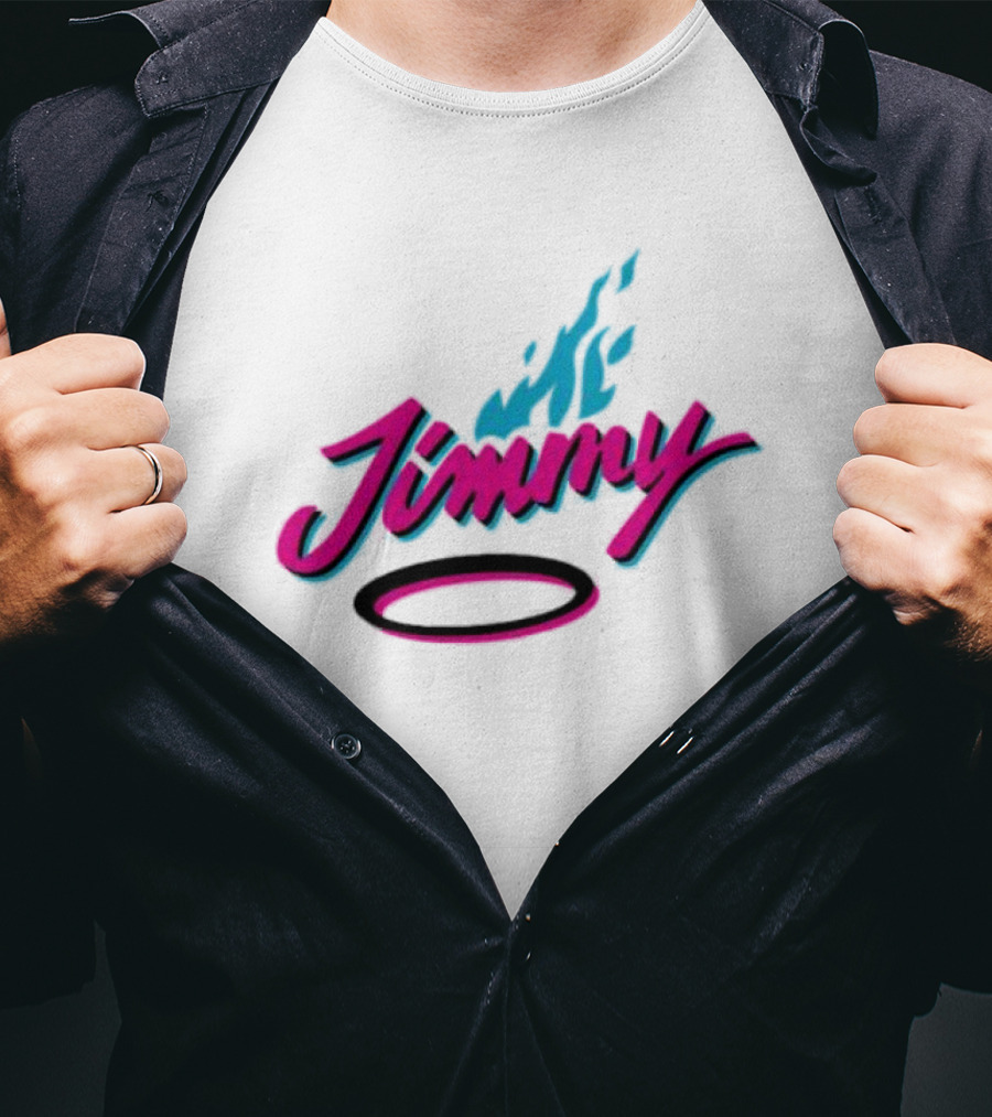 Jimmy Heat Retro Flame T-Shirt