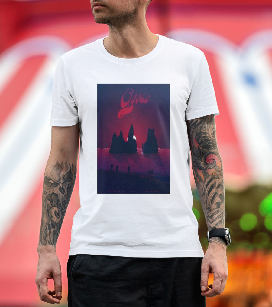 Goose Concert November 13 Ancienne Belgique Brussels Event T-Shirt