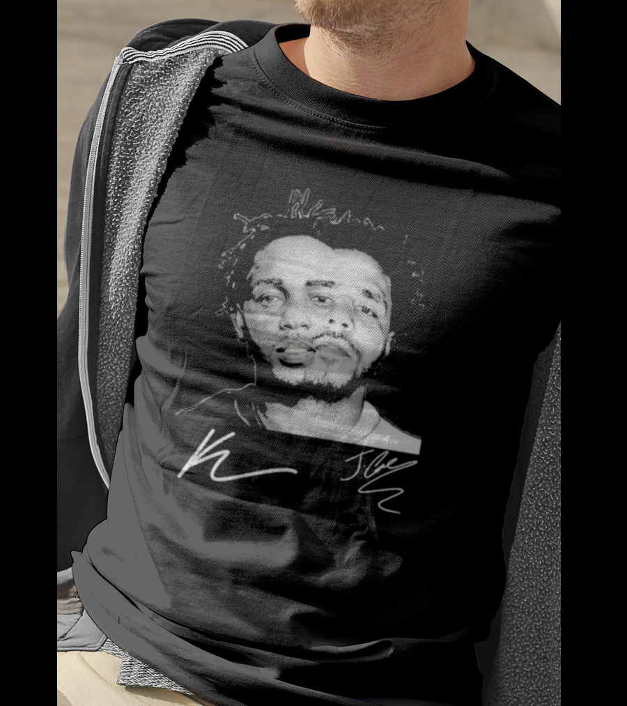 J Cole Kendrick Lamar Signatures Hip Hop Fusion T-Shirt