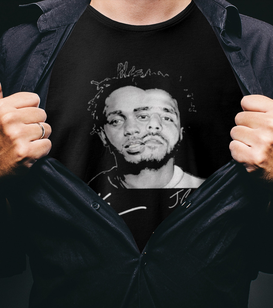 J Cole Kendrick Lamar Signatures Hip Hop Fusion T-Shirt