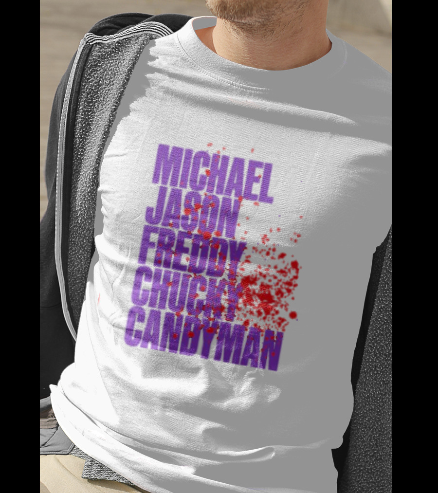 Michael Jason Freddy Chucky Candyman Horror Legends T-Shirt
