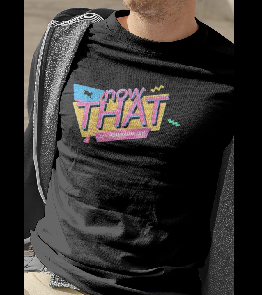 Now THAT Is A POWERFUL Cat T-Shirt