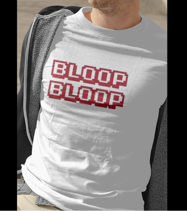 Bloop Bloop Pixelated T-Shirt