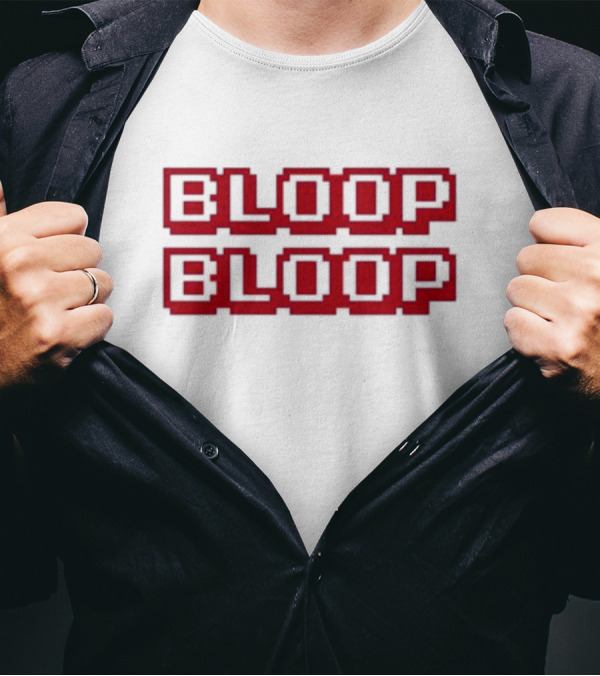 Bloop Bloop Pixelated T-Shirt