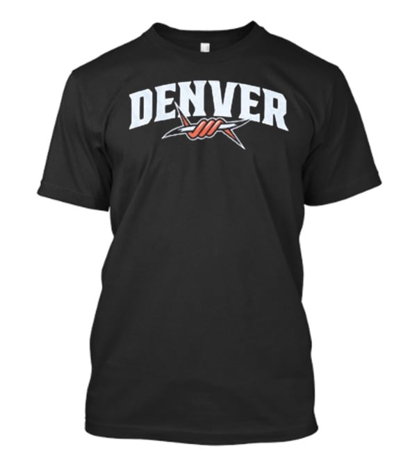Champion Denver Outlaws Barbed Wire T-Shirt