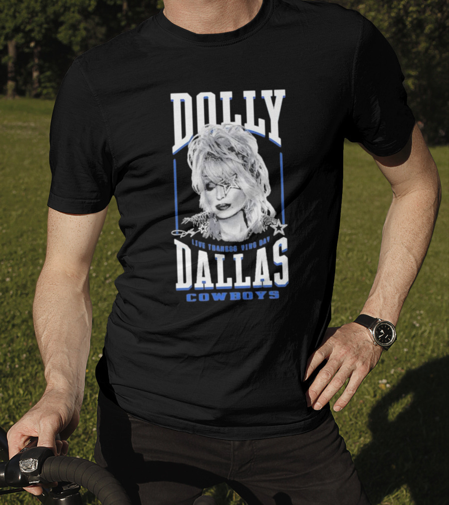 Dolly Parton Live Thanksgiving Day Dallas Cowboys T-Shirt