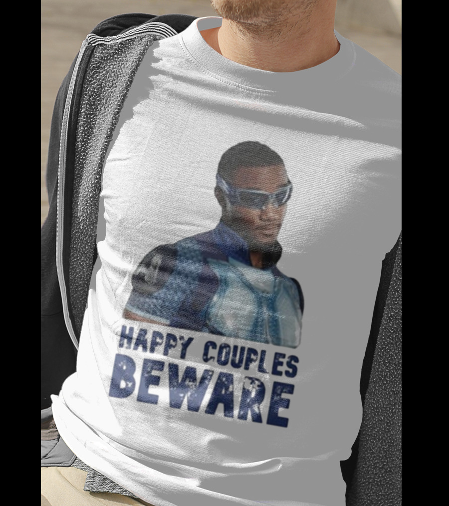 Happy Couples Beware Captain Secret Identity T-Shirt