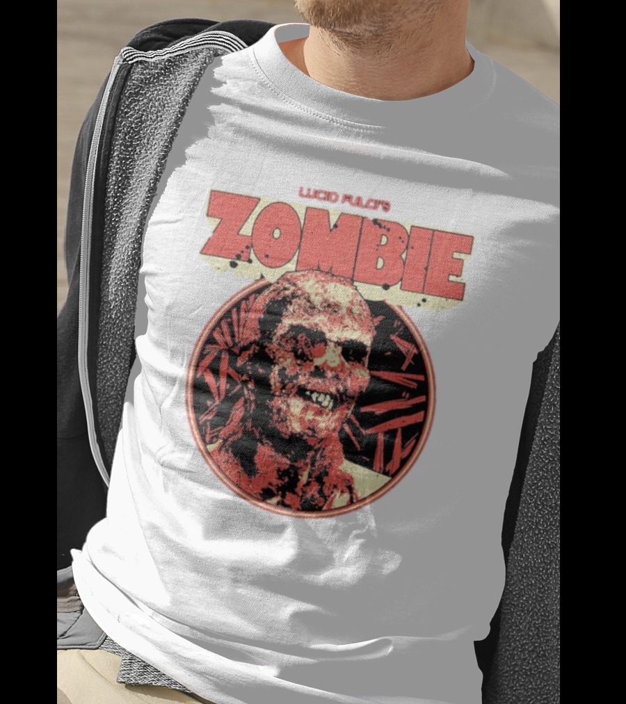 Lucio Fulci's Zombie Retro Horror Movie T-Shirt