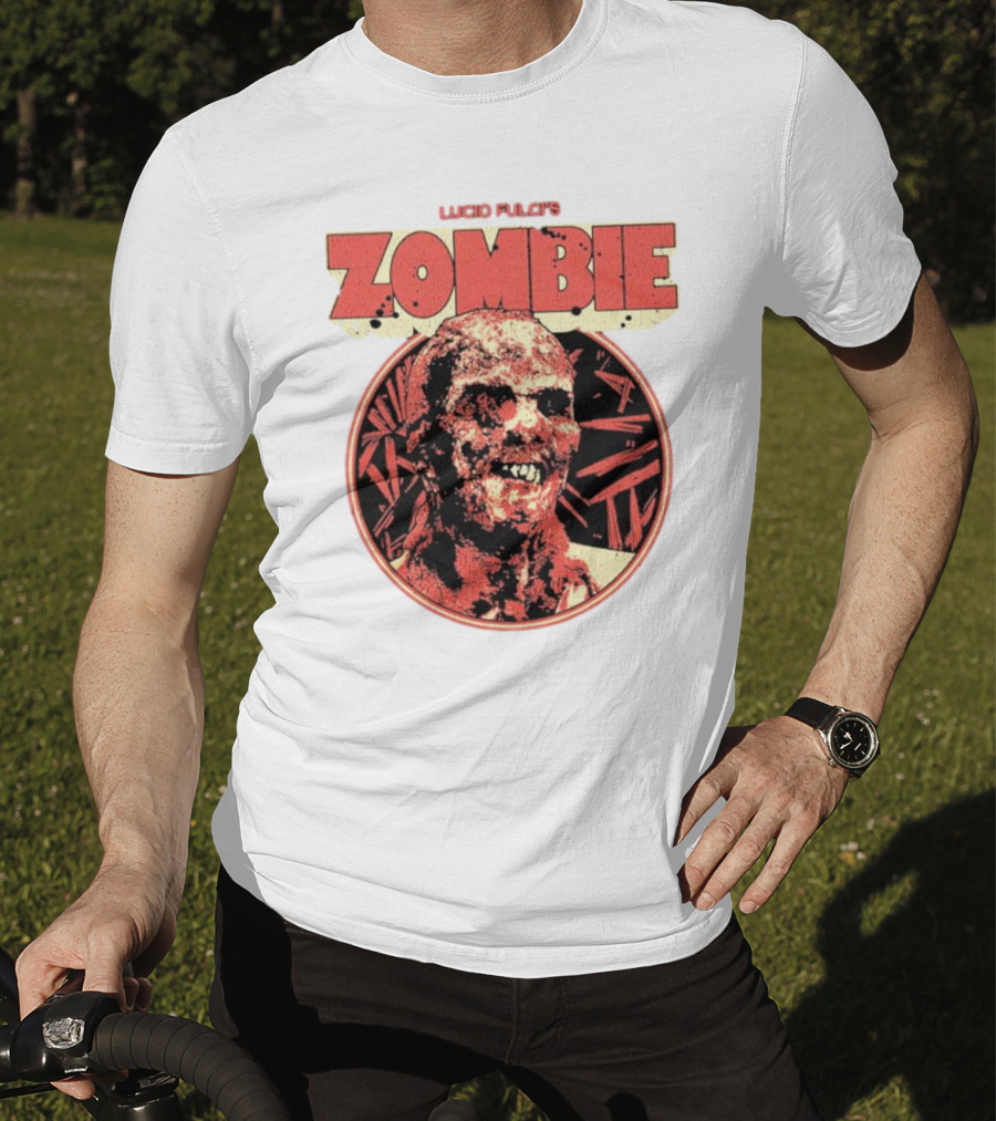 Lucio Fulci's Zombie Retro Horror Movie T-Shirt