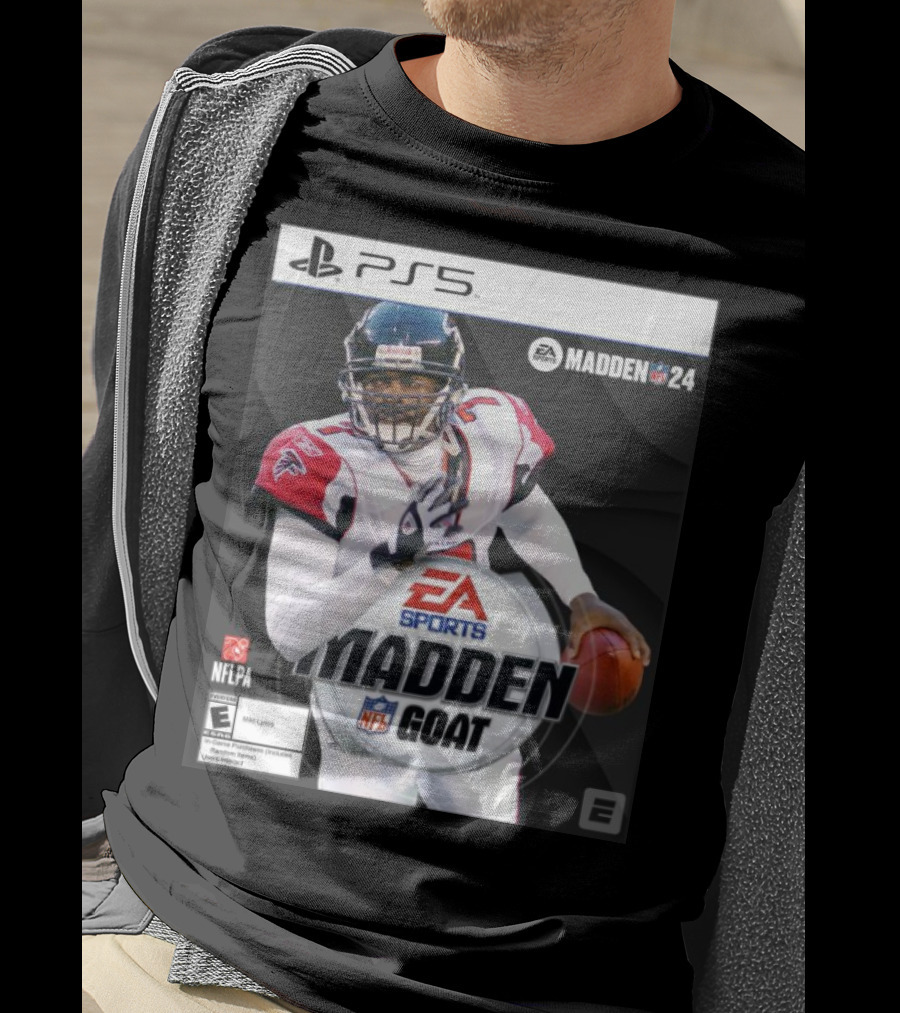 PS5 EA Sports Madden 24 NFLPA Michael Vick Madden GOAT NFL T-Shirt