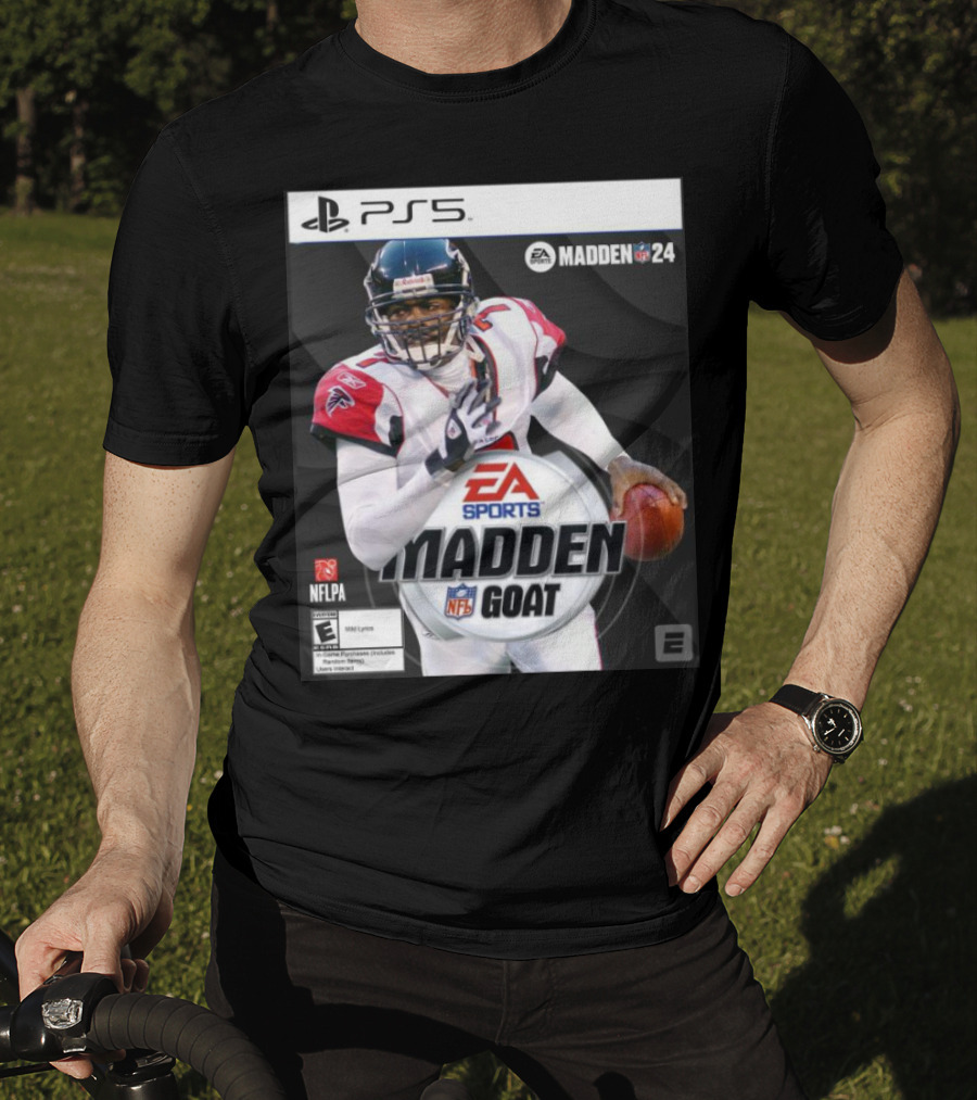 PS5 EA Sports Madden 24 NFLPA Michael Vick Madden GOAT NFL T-Shirt