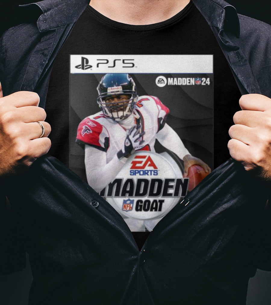 PS5 EA Sports Madden 24 NFLPA Michael Vick Madden GOAT NFL T-Shirt