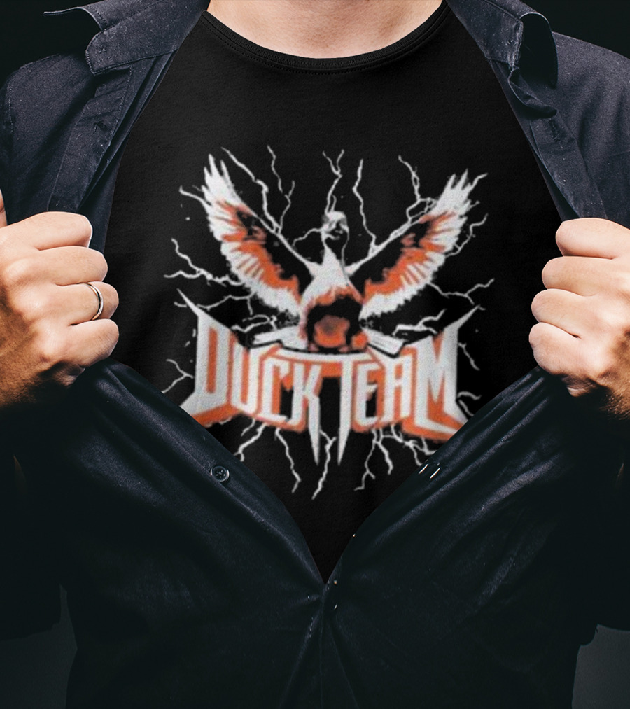 Naddpod Duck Team Metal Winged T-Shirt