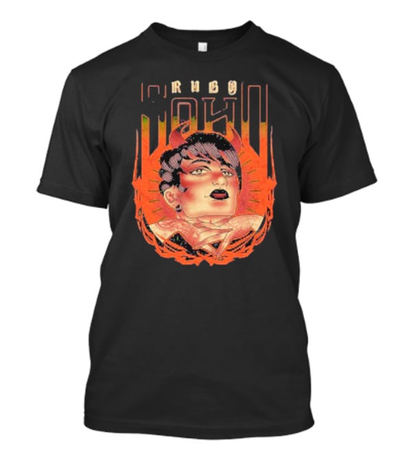 Ruby Soho Skin Deep Retro Demon Tattoo T-Shirt