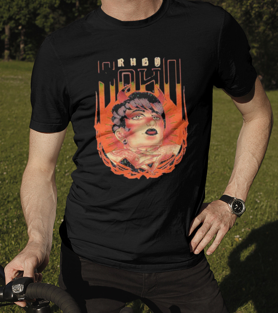 Ruby Soho Skin Deep Retro Demon Tattoo T-Shirt