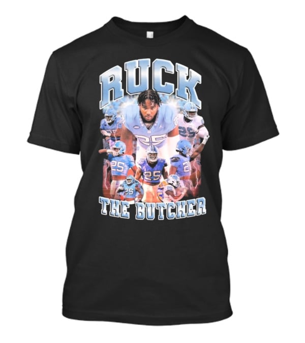 RUCK The Butcher 25 Football Montage T-Shirt