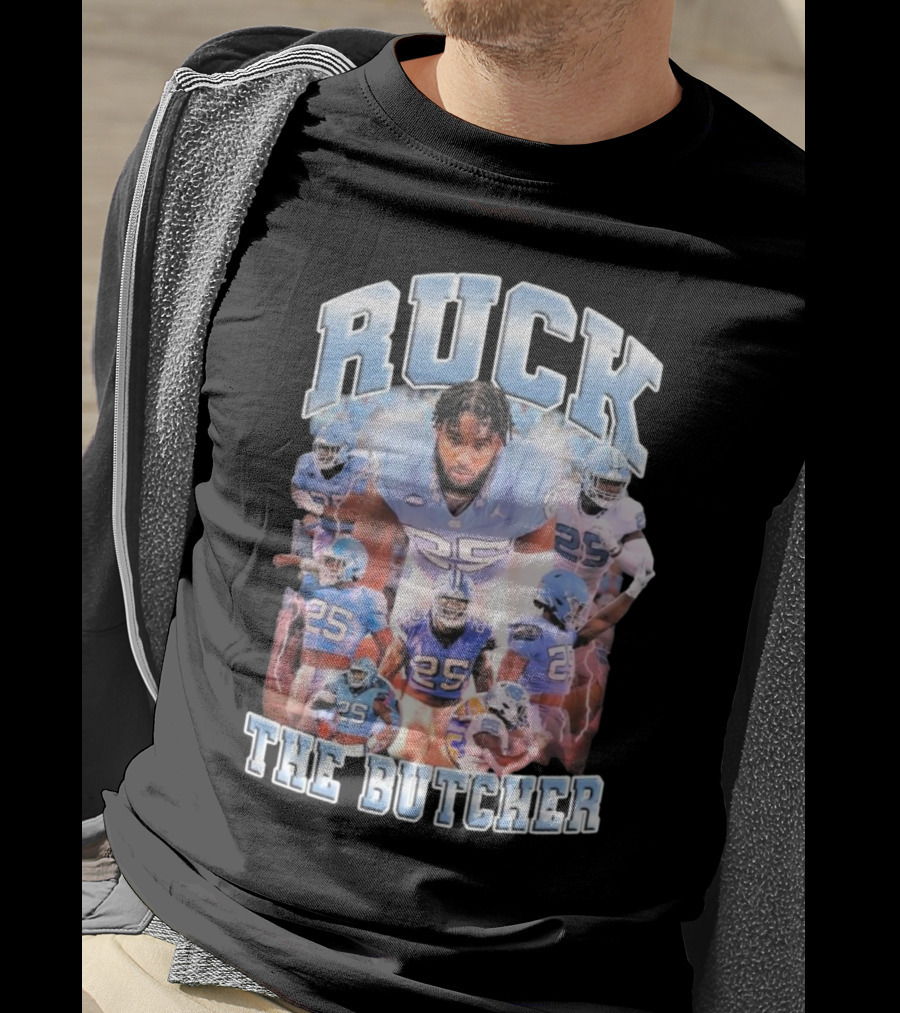 RUCK The Butcher 25 Football Montage T-Shirt