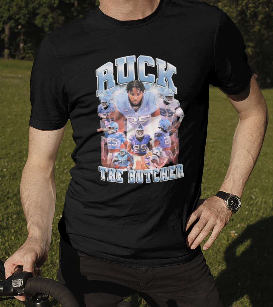 RUCK The Butcher 25 Football Montage T-Shirt