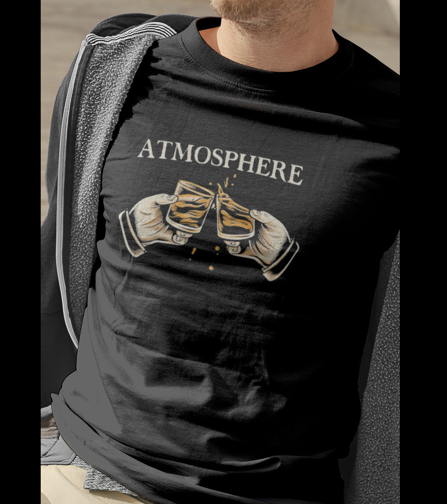 ATMOSPHERE Toasting Glasses Cheers T-Shirt