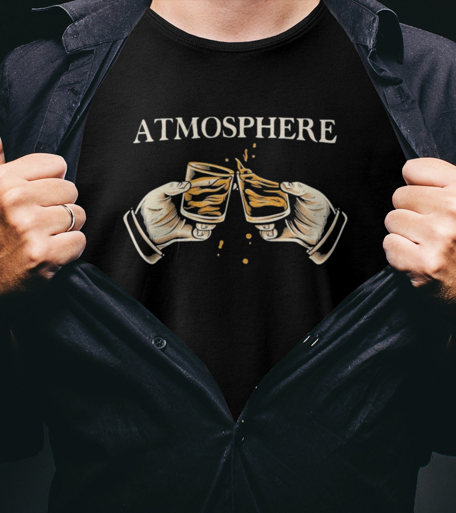 ATMOSPHERE Toasting Glasses Cheers T-Shirt