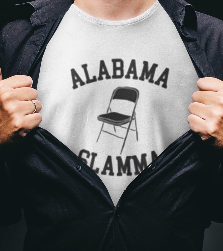 Alabama Slamma Folding Chair T-Shirt