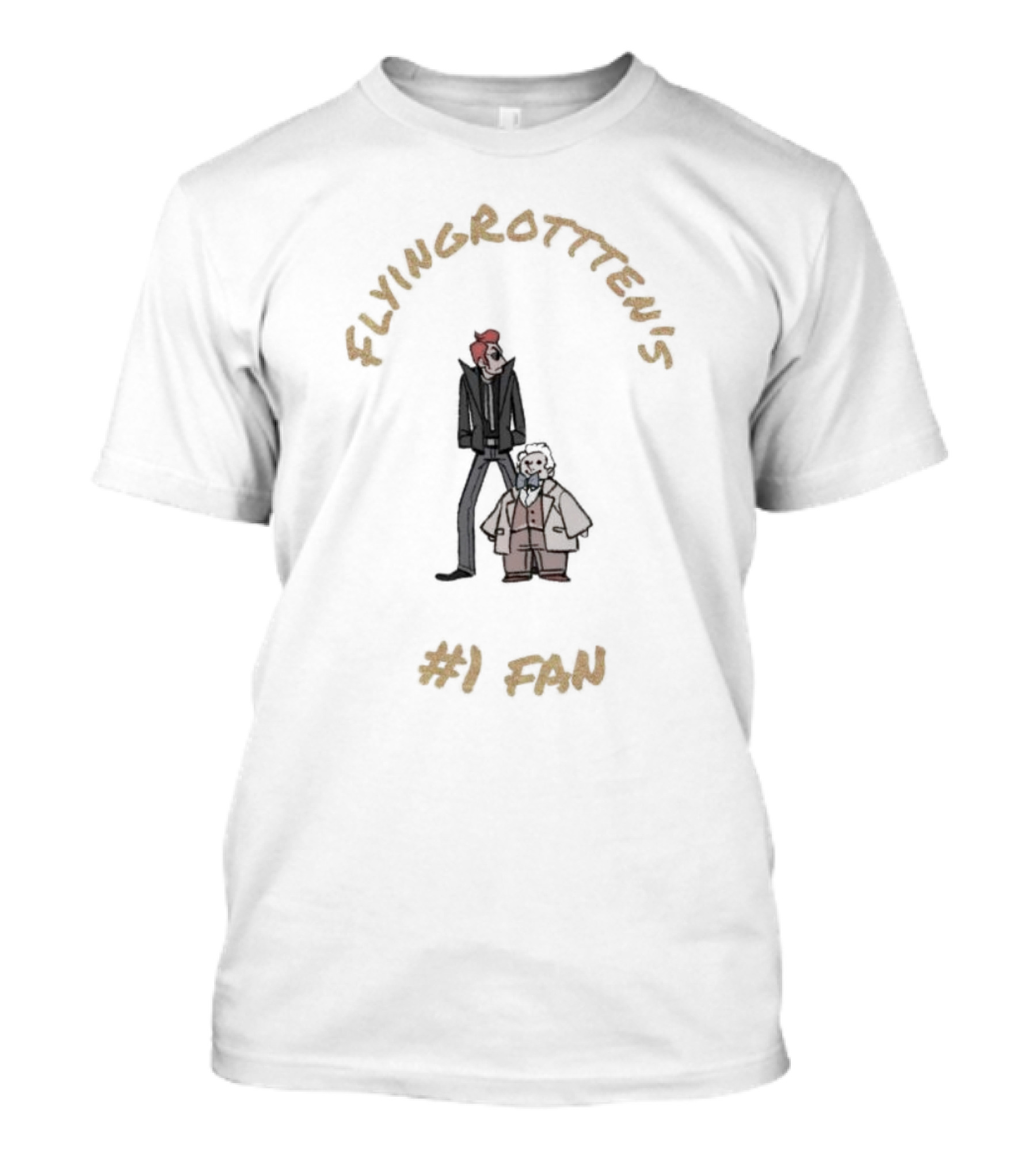 Flyingrottten’s #1 Fan Man And Old Man T-Shirt