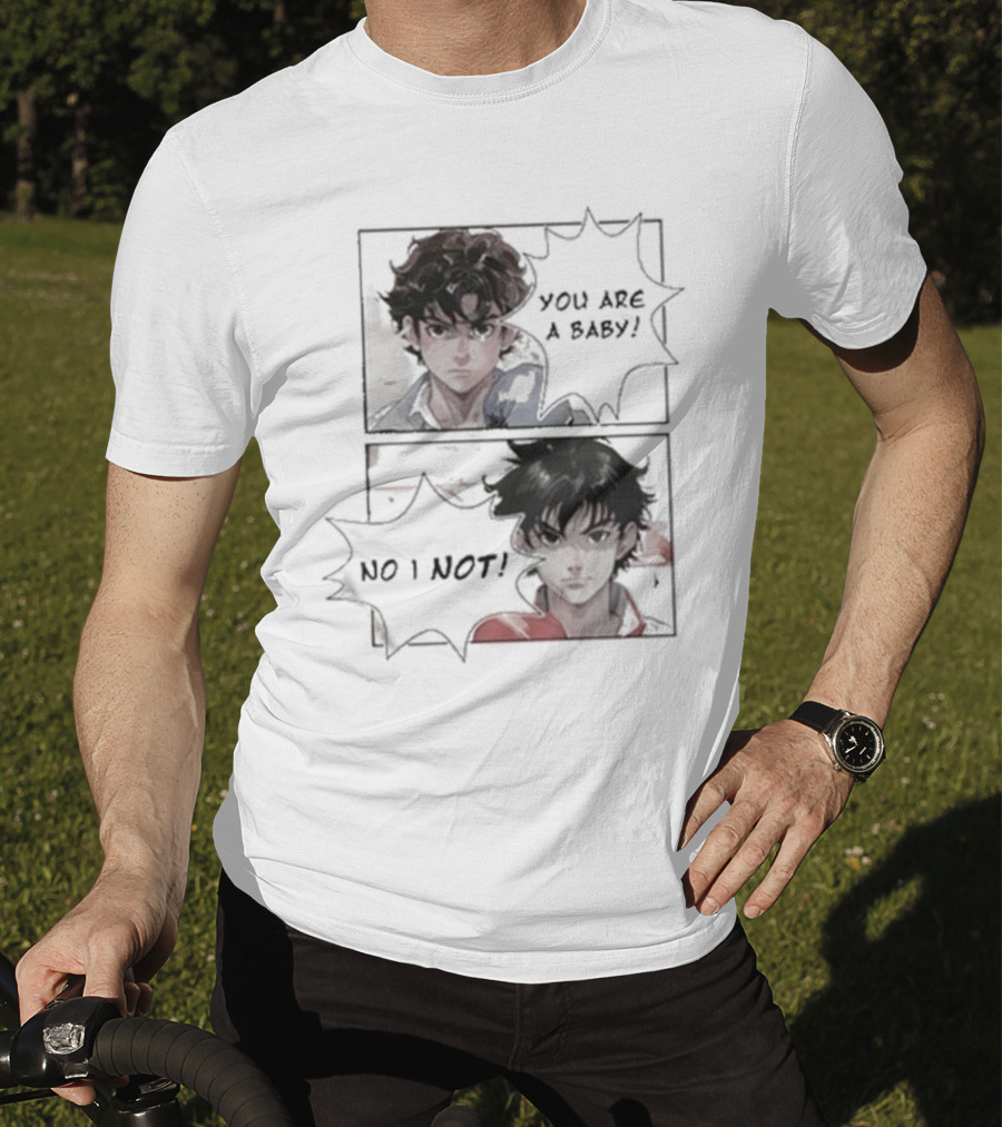 Slushynoobz You Are A Baby No I Not Anime Character Exchange T-Shirt