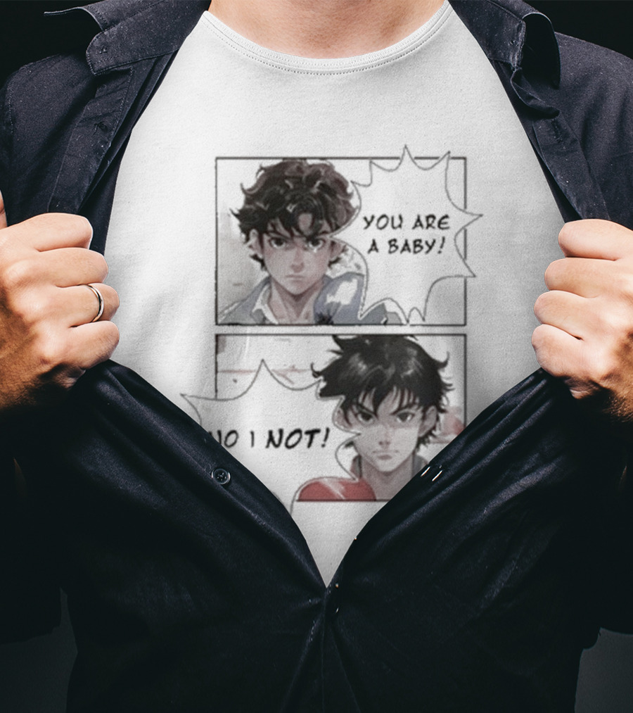 Slushynoobz You Are A Baby No I Not Anime Character Exchange T-Shirt