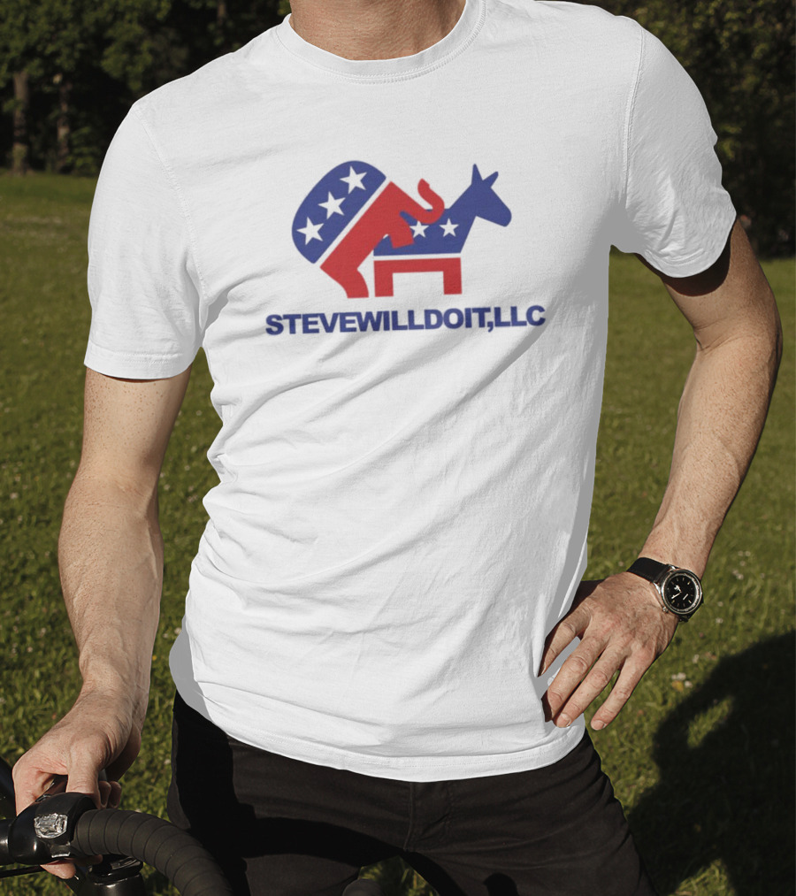 STEVEWILLDOIT LLC SwdI Let's Party Political T-Shirt