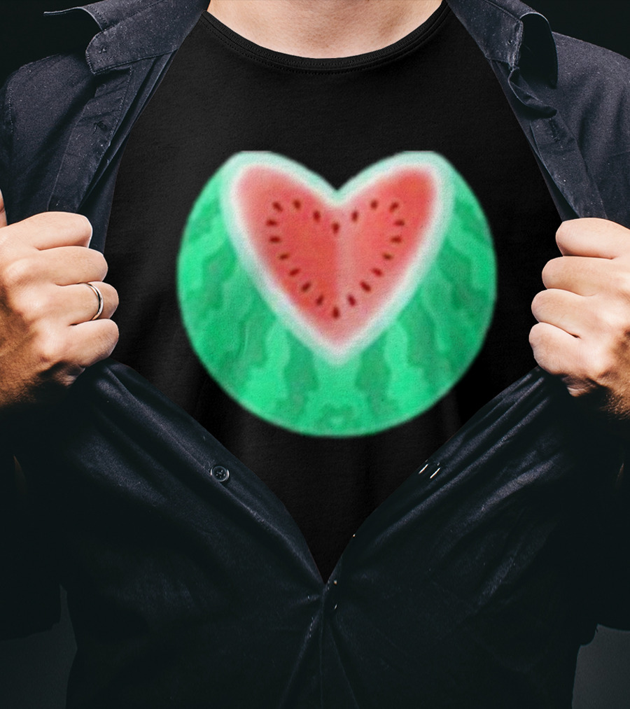 The Yetee Watermelon Heart T-Shirt
