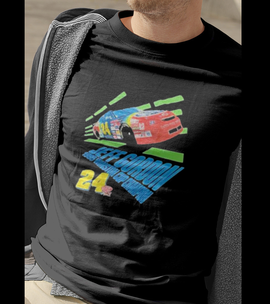 Jeff Gordon 1995 Winston Cup Champion 24 Car Racing Vintage T-Shirt