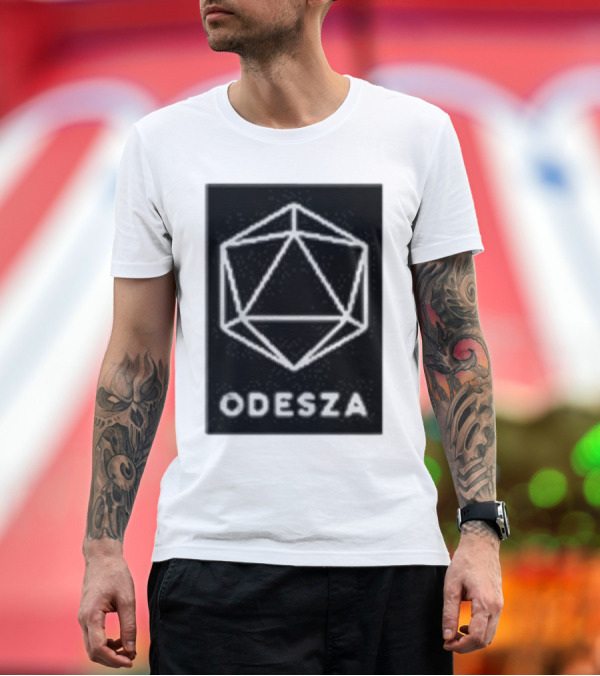Premium T-Shirt: ODESZA Geometric Logo Patch T-Shirt ODESZA Geometric Logo Patch T-Shirt