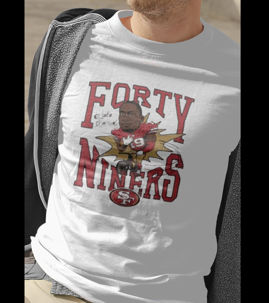 Forty Niners Deebo Samuel San Francisco 49ers Caricature Tri-Blend Homage T-Shirt