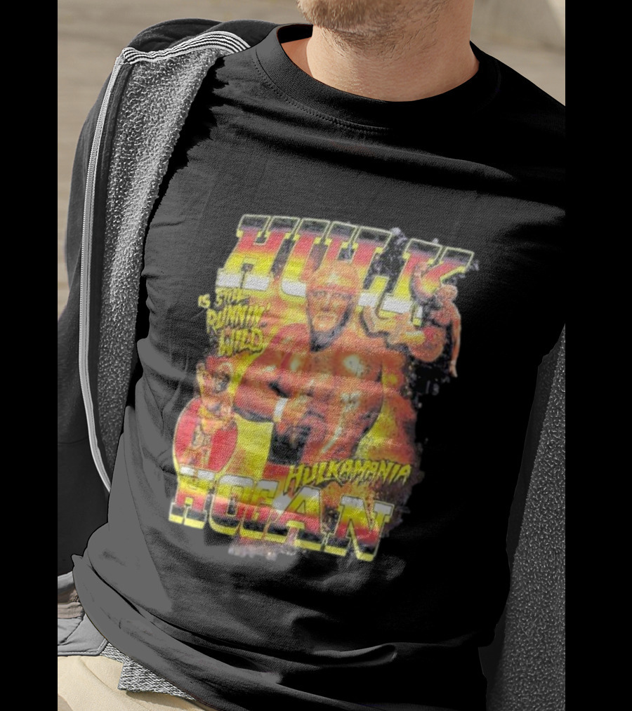 Hulk Hogan Hulkamania Is Still Runnin' Wild Hulkamania T-Shirt