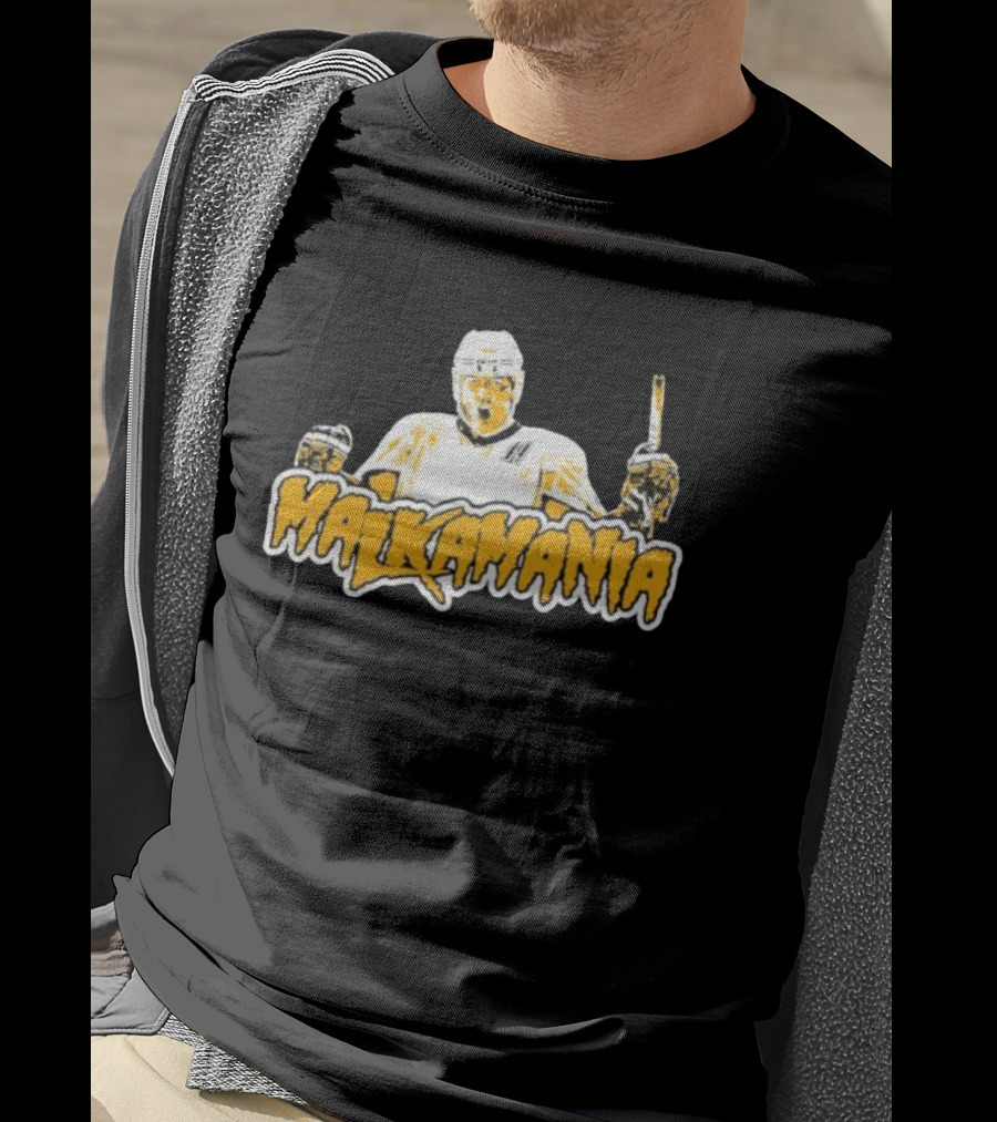Pittsburgh Penguins Malkamania Hockey Enthusiast T-Shirt