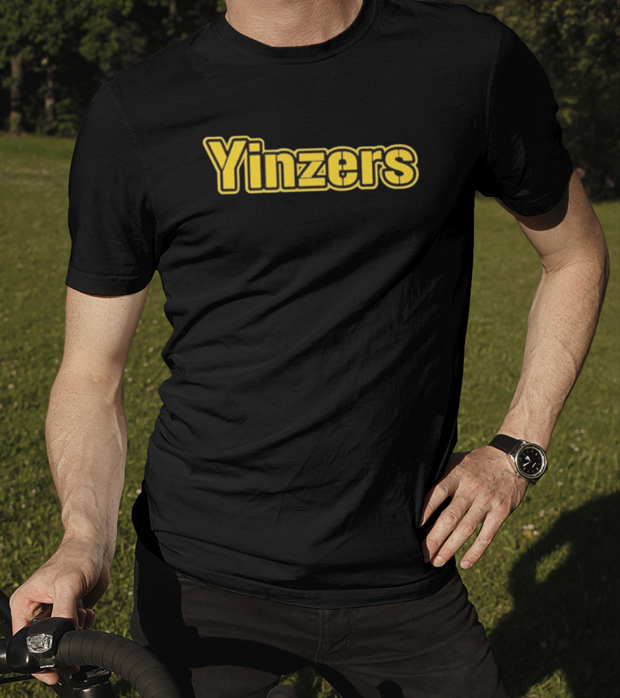 Yinzers Steel Pittsburgh Football T-Shirt