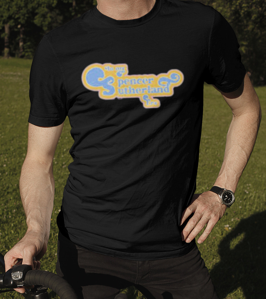 In My Spencer Sutherland Era Retro Font Key T-Shirt