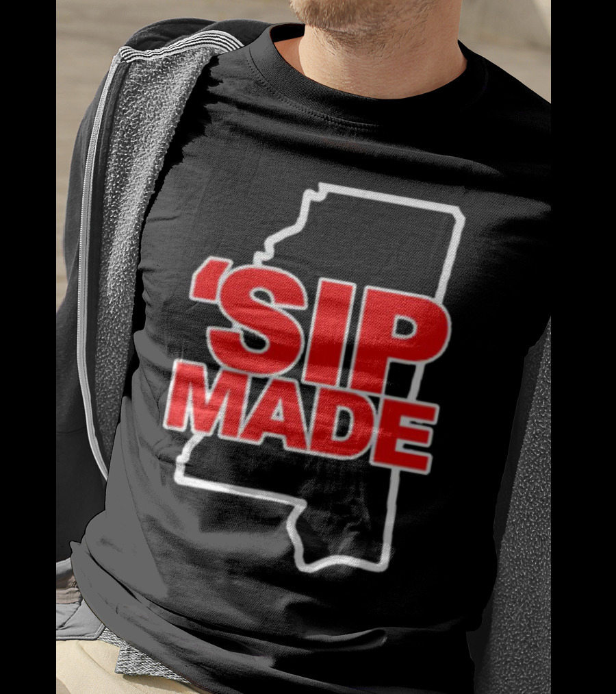 'SIP MADE Mississippi Outline Bolden T-Shirt