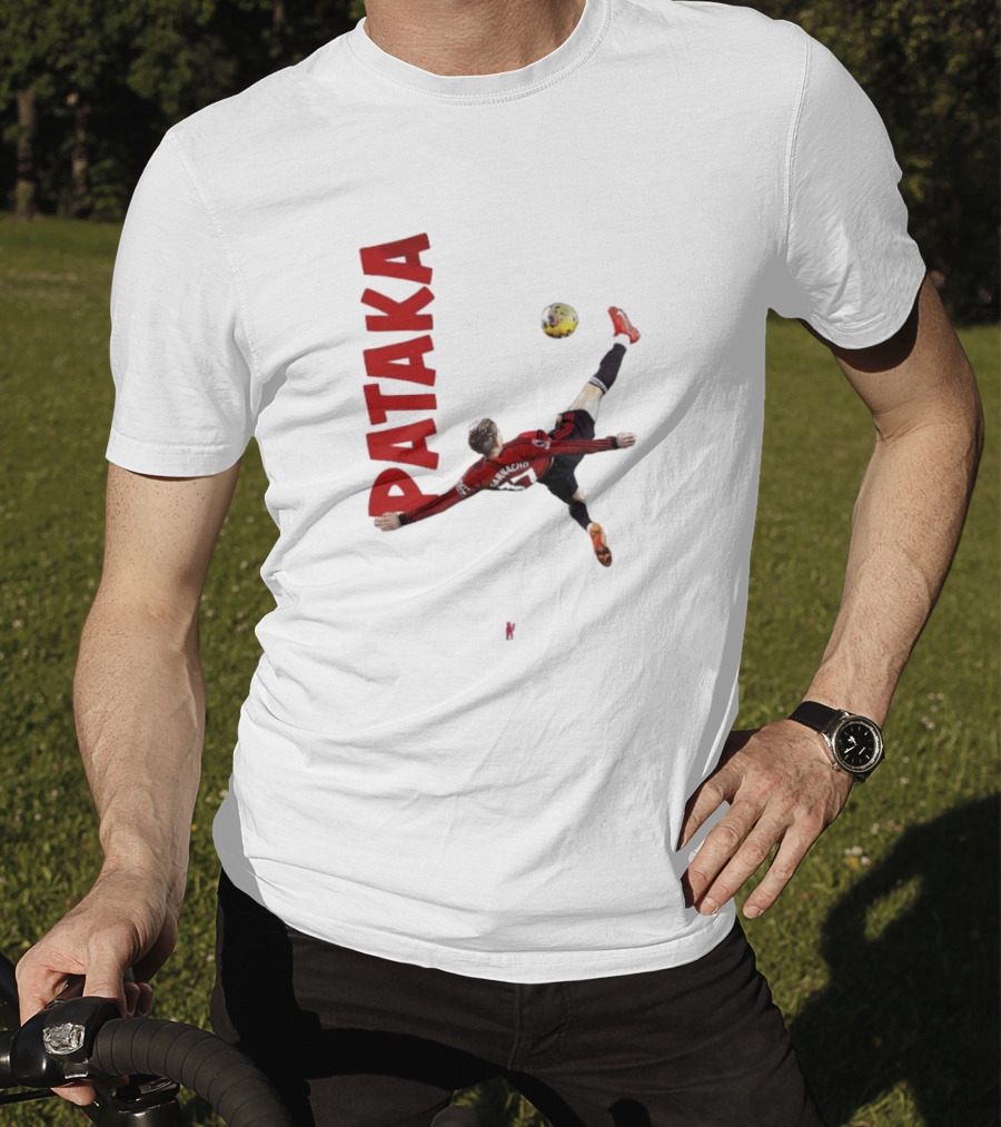 Alejandro Garnacho Bicycle Kick PATAKA Soccer T-Shirt