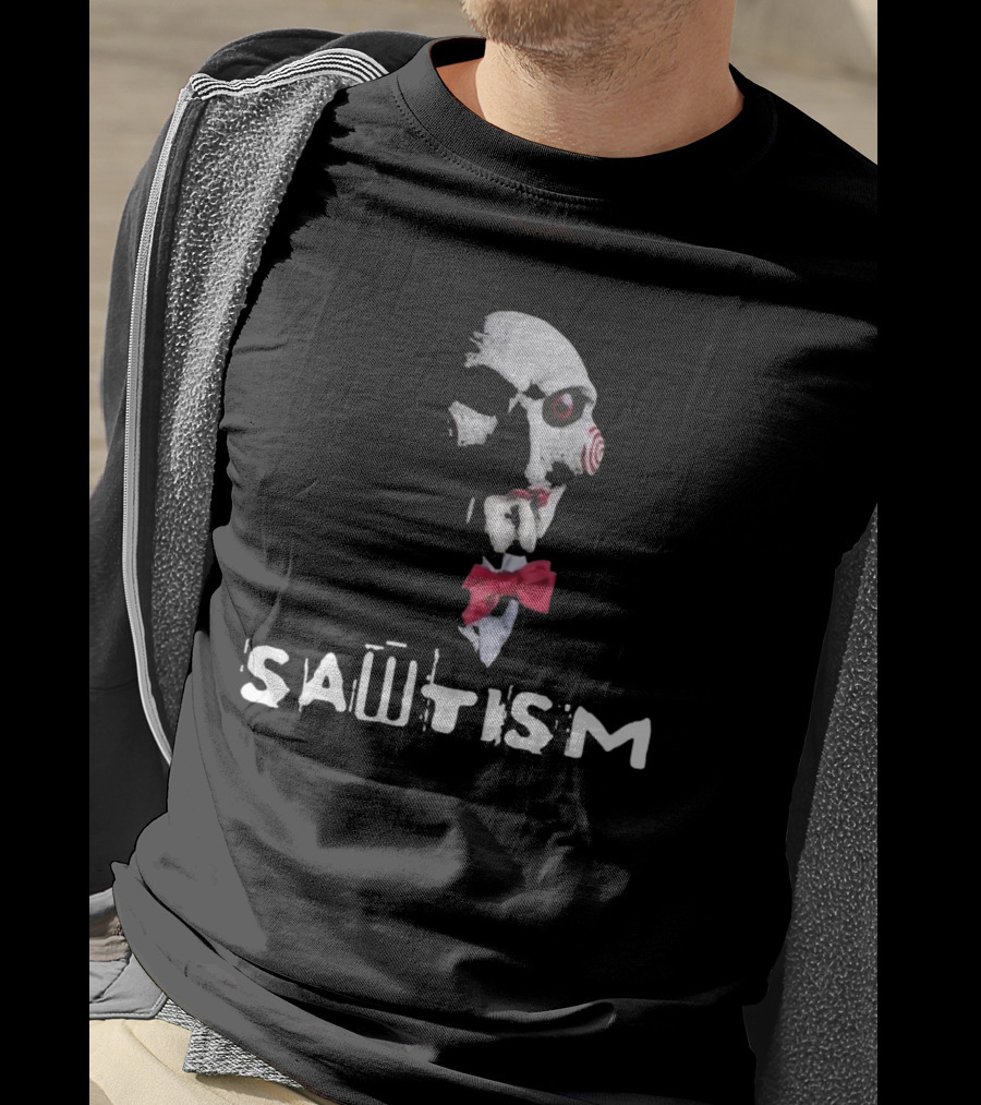 Sawtism Saw Parody Autism Thatgohard T-Shirt