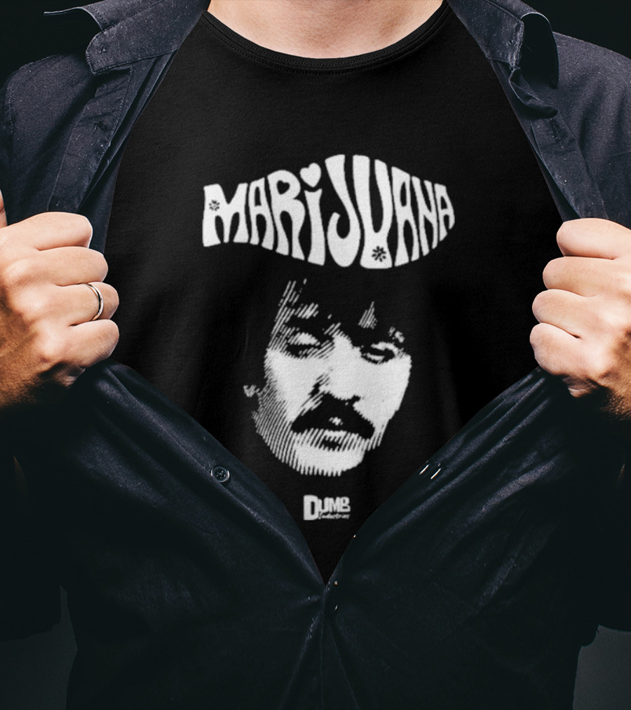 Marijuana Dumb Industries Psychedelic T-Shirt