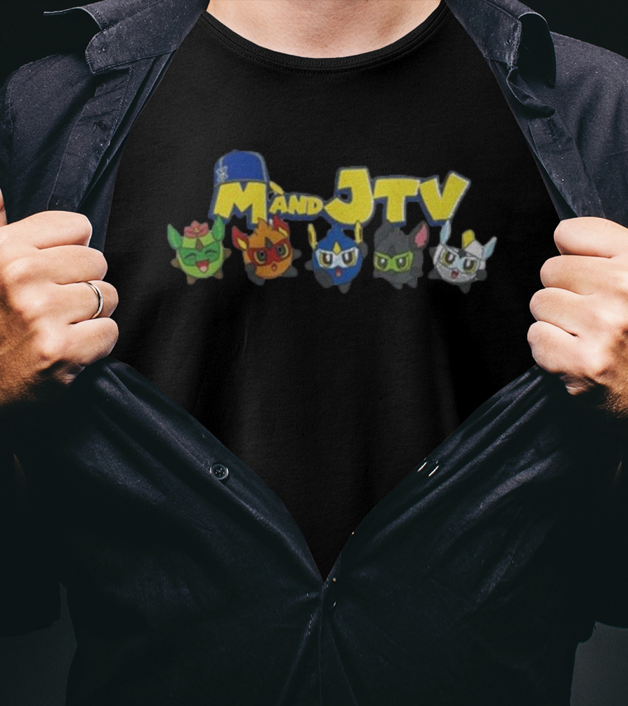 MandJTV Mytey Character Lineup T-Shirt