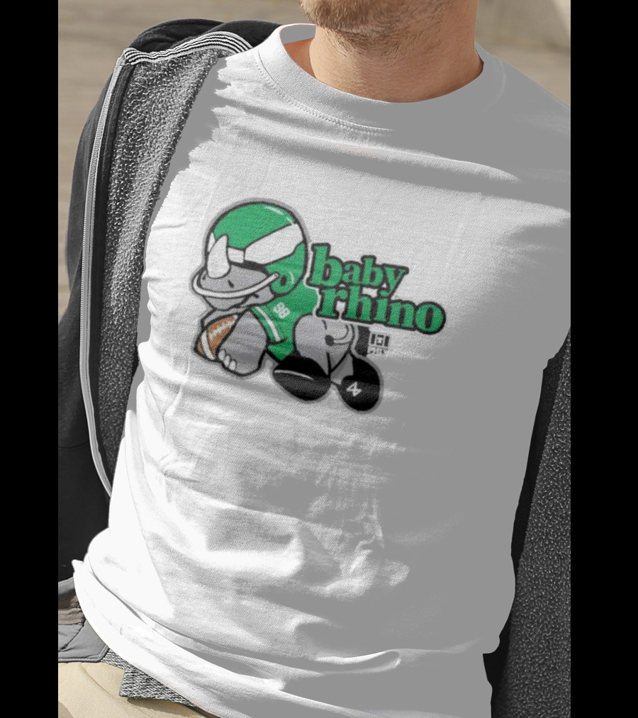 PHLY 98 Baby Rhino Football Playful T-Shirt