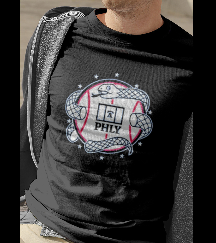 PHLY Snake Circle Stars Basketball T-Shirt